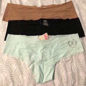 3 “PINK” PANTIES SZ: M & L